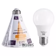 Лампа светодиодная "Фарлайт" девяточка, а60, 9 Вт, е27, 2700 К