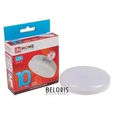 Лампа светодиодная IN Home Led-gx53-vc, Gx53, 10 Вт, 230 В, 4000 К, 800 Лм