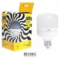 Лампа светодиодная Luazon Lighting, 18 Вт, E27, 1350 Лм, 3000 К, теплый белый