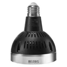 Лампа светодиодная Par30, 15 Deg, E27, 40 Вт, 3400 Лм, 220 В, 6500 К, корпус черный