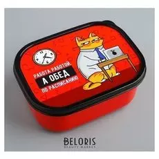 Ланч-бокс «Обед по расписанию», 500 мл