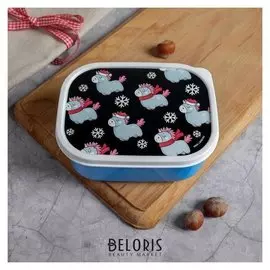 Ланч - бокс «Зимние единорожки» 500 мл