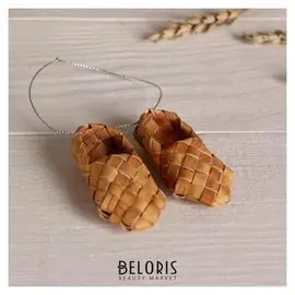 Лапти "Малышки", плетеные