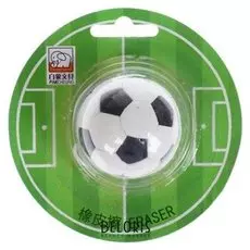 Ластик фигурный футбольный мяч на блистере