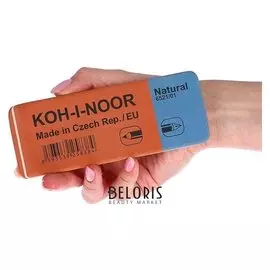 Ластик Koh-i-noor каучук Blue Star 6521/1 красно-синий 170*63*17мм