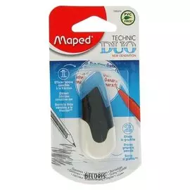 Ластик Maped Technic Duo 2в1, для карандаша и чернил