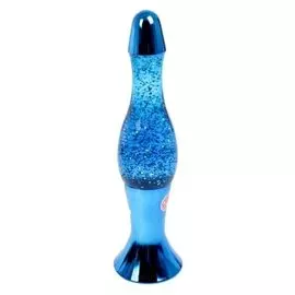 Лава лампа "Капля" синяя