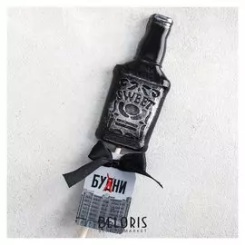 Леденец на палочке «Будни», в форме бутылки, со вкусом колы, 30 г