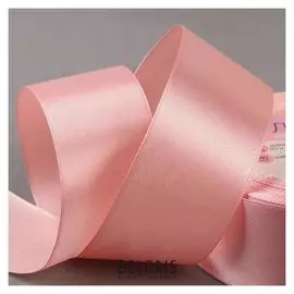 Лента атласная, 40 мм × 23 ± 1 м, цвет жемчужно-розовый №166