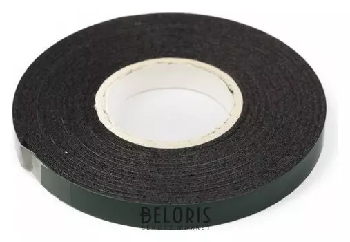 Лента клейкая двусторонняя вспененная, 6 мм X 2 м