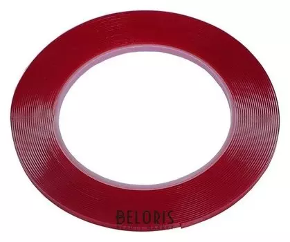 Лента клейкая Torso, прозрачная, двусторонняя, акриловая, 4 мм X 7 м