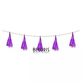 Лента тассел, набор 5 шт., цвет фиолетовый