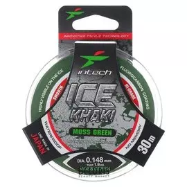 Леска Intech Ice Khaki Moss Green 0,148, 30 м