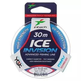 Леска Intech Invision Ice Line 0,12, 30 м