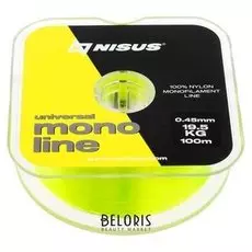 Леска Nisus Monoline Fluorescent Yellow 0,45 мм/100 м