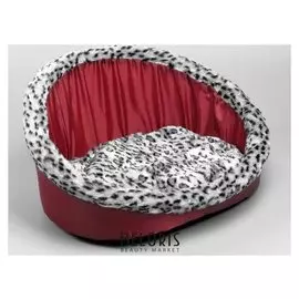 Лежак "Ассоль", 57 X 32 X 28 см, красный