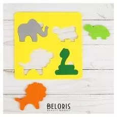 Логическая головоломка В Африке, из фетра