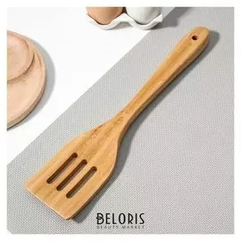 Лопатка бамбуковая Jungle, 30,5 см, с прорезями