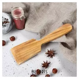 Лопатка деревянная "Люкс", 23х7 см, массив черешни