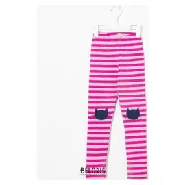 Лосины для девочек, цвет малиновый, рост 92 см (2 года)