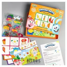 Лото игра развивающая Умное лото Собери целое