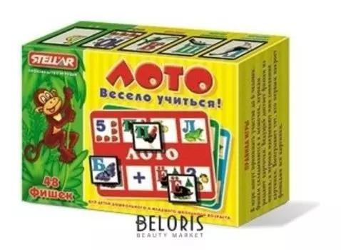 Лото весело учиться