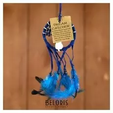 Ловец снов "Дерево" синий 6х0,5х20 см