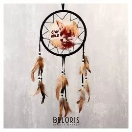 Ловец снов "Дикий лис" D=20 см