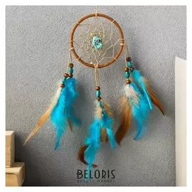 Ловец снов " камень бирюза" 27х8 см