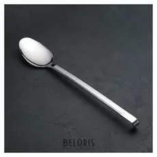 Ложка гарнирная, цельнометаллическая, 39 см, толщина 3 мм