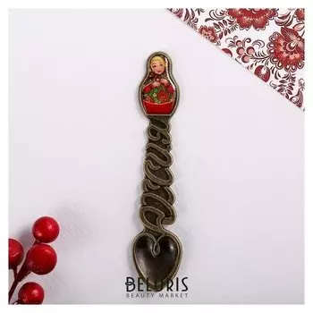 Ложка-матрёшка сувенирная «Рябина»