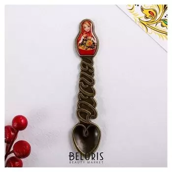 Ложка-матрёшка сувенирная «Русские узоры»