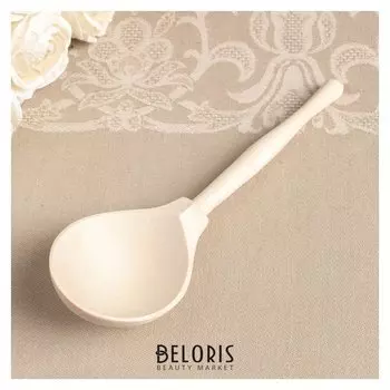 Ложка полубаская, без росписи, хемпельная, 19×6 см