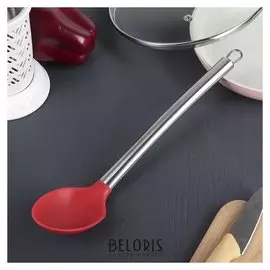 Ложка «Редмонд», 33 см, цвет красный