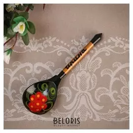 Ложка сувенирная, именная "Ирина", хохлома