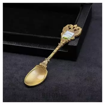 Ложка в форме герба «Сочи. ЖД вокзал»