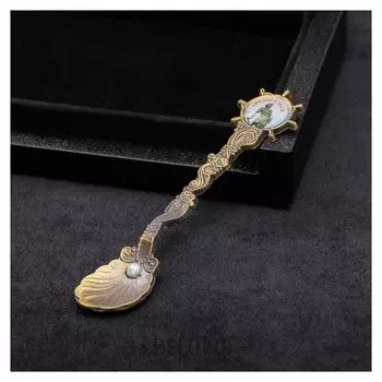 Ложка в морской форме «Архангeльск. памятник петру I»