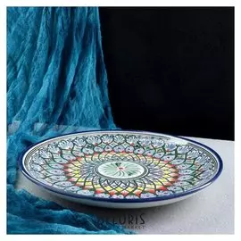 Ляган 31 см накша синяя