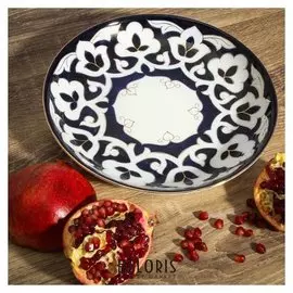 Ляган «Пахта с золотом», 25 см