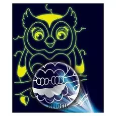 Лунная гравюра «Сова» 14,8х21 см