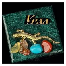 Магнит "Бирюзовый", с камнем