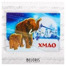 Магнит «Хмао. мамонты и нефтяные вышки»