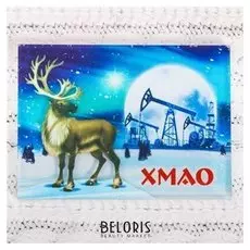 Магнит «Хмао. северный олень и нефтяные вышки»