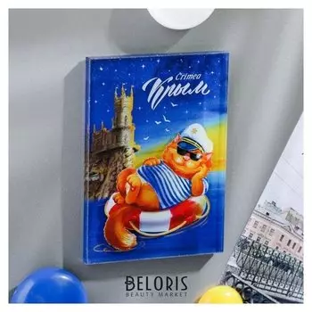 Магнит «Крым. ласточкино гнездо. кот»