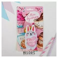 Магнит «Люблю тебя», зайка