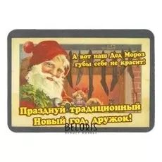 Магнит "Празднуй, дружок"