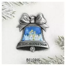 Магнит рождественский «Храм»