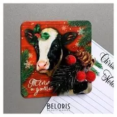 Магнит с экодекором «Тепла и уюта»