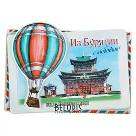 Магнит с воздушным шаром «Бурятия»