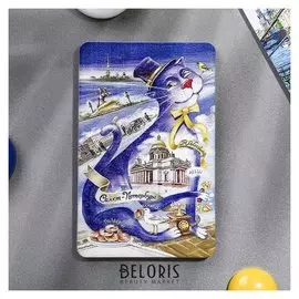 Магнит «Санкт-петербург. исаакиевский собор. кот»